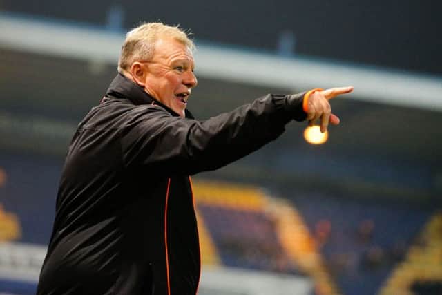 Mansfield Town's Manager Steve Evans  - Photo by Chris Holloway