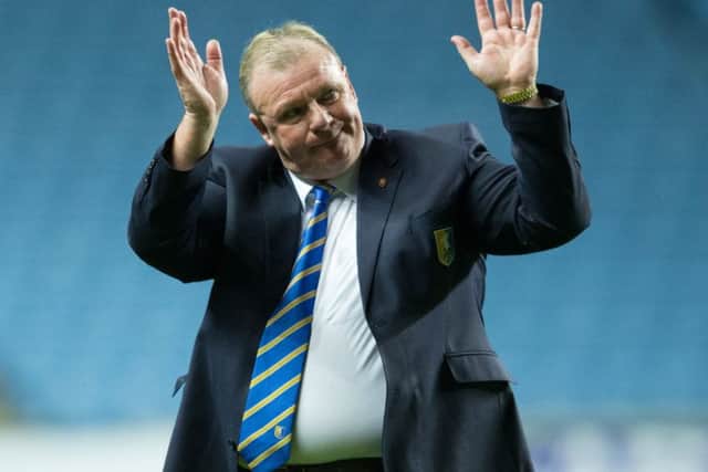 Mansfield Town manager Steve Evans - Pic By James Williamson