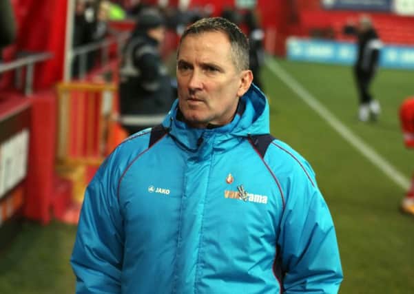 Manager John McDermott, who has been sacked by Alfreton Town. (PHOTO BY: Eric Gregory)