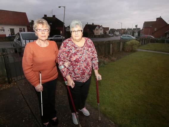 Susan Webb, aged 70, and 68-year-old Susan Jones, of Peel Crescent,