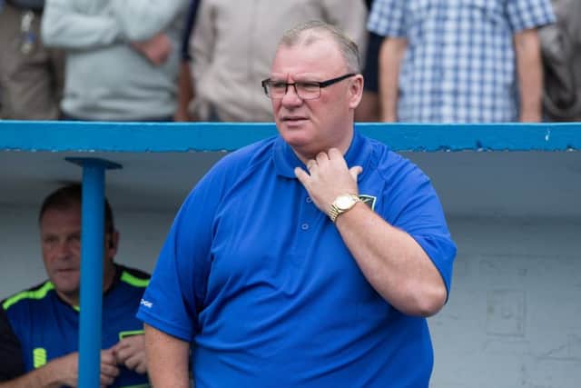 Mansfield Town manager Steve Evans - Pic By James Williamson