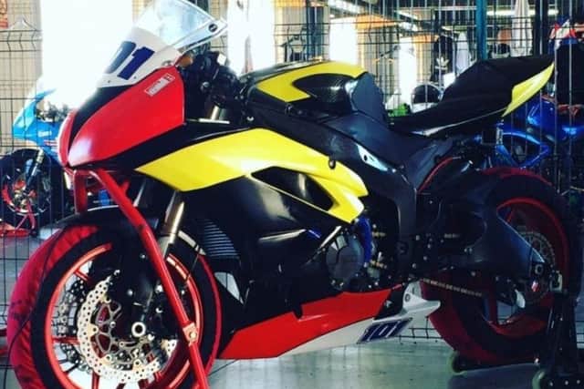 This is one of the bikes which was stolen
