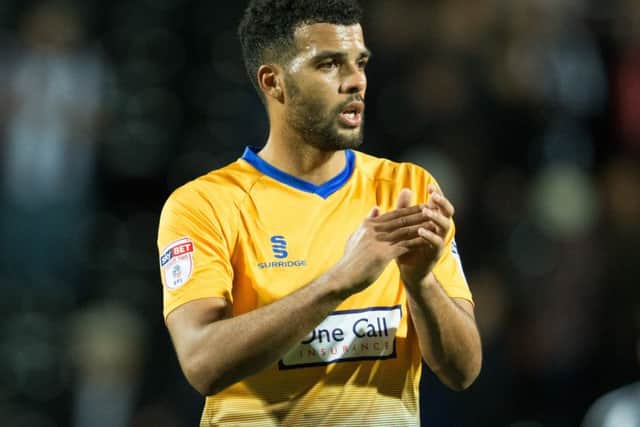 Jacob Mellis of Mansfield Town - Pic By James Williamson
