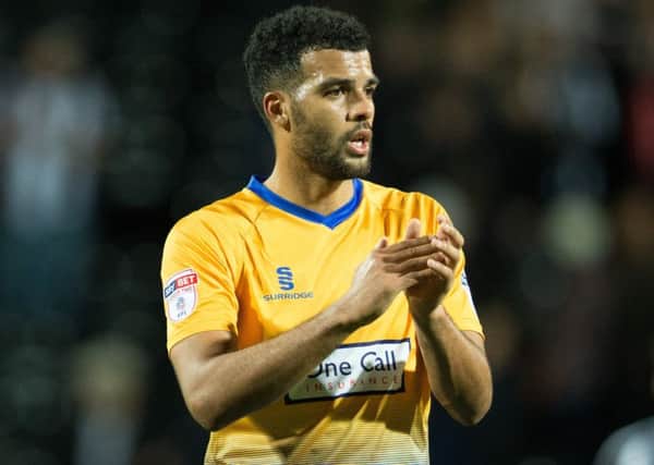 Jacob Mellis of Mansfield Town - Pic By James Williamson