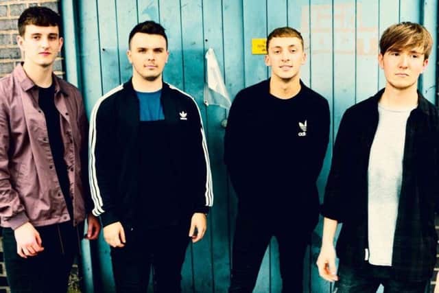 Modern Comforts play in Mansfield on January 26. Photo by Martin Dunning.