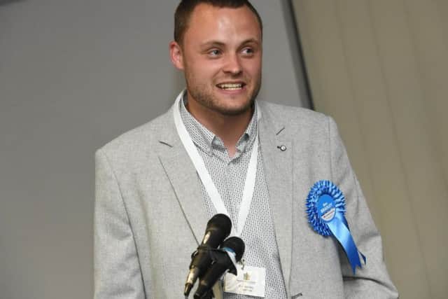 Mr Bradley at the election.