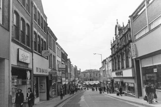 Leeming Street in 1979 - Mansfield Museum Picture