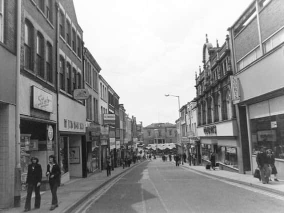 Leeming Street in 1979 - Mansfield Museum Picture