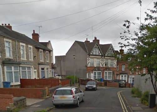 The car was taken on West Hill Drive, Mansfield.