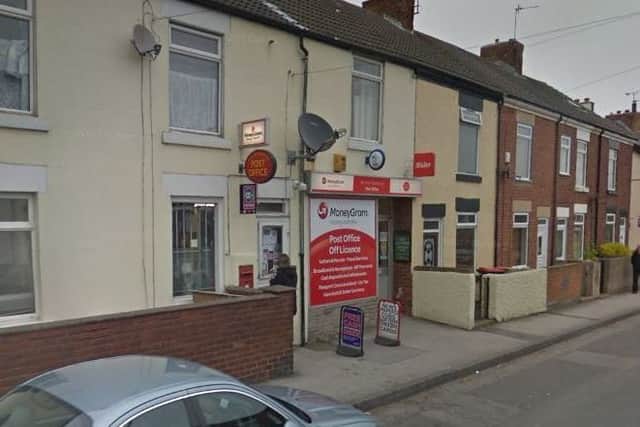 It happened at the Post Office in Forest Road.