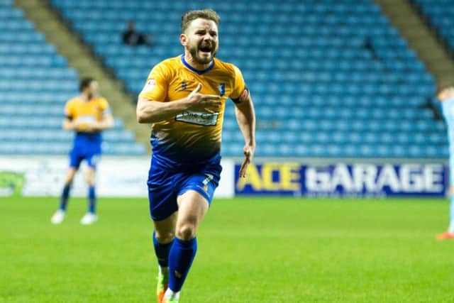 Alex MacDonald after his stunning winner at Coventry.