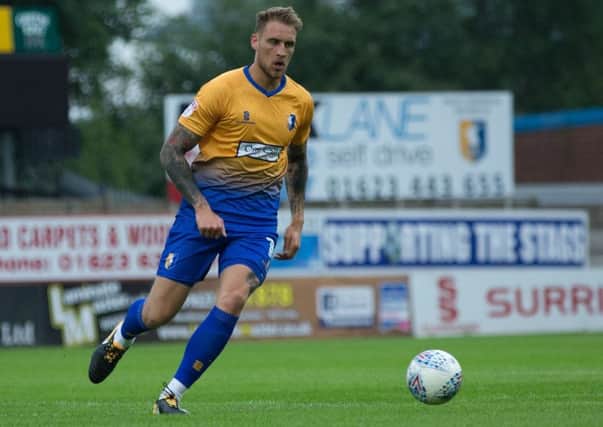 Mansfield Town vs Middlesborough - George Taft - Pic By James Williamson