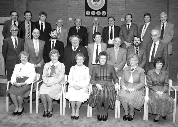 1986 Ashfield District Council new council chamber