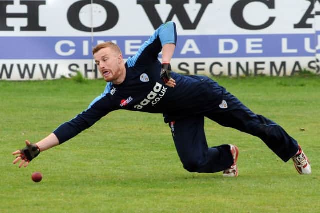 Tom Milnes, who has been released to enable him to pursue his career elsewhere. (PHOTO BY: Anne Shelley)