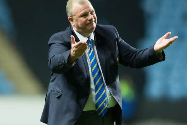 Mansfield Town manager Steve Evans - Pic By James Williamson