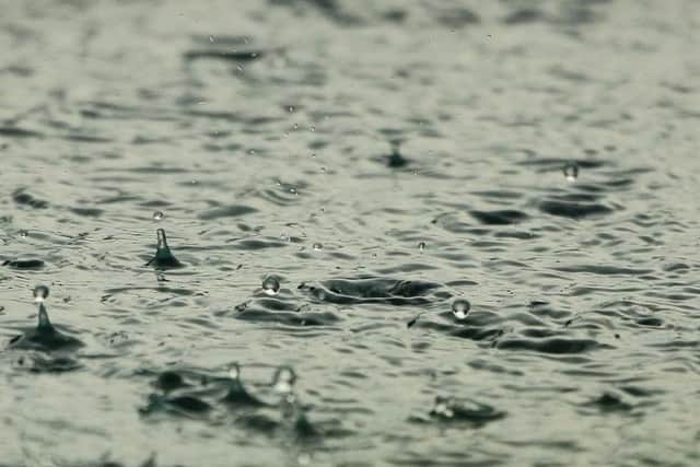 What term do you use to describe heavy rain?