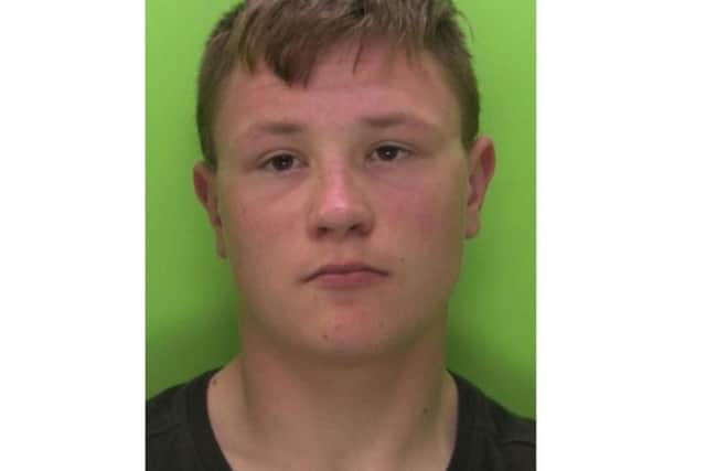 Mitchell Mayes. Picture provided by Nottinghamshire Police.