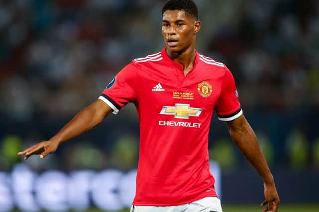 Marcus Rashford, who could leave Manchester United this summer, according to today's football rumour mill.