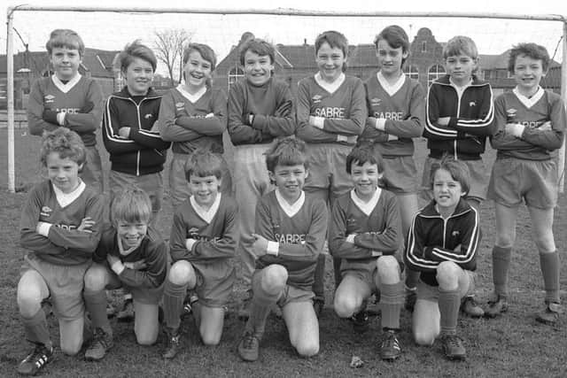1986 Sutton School Football Team