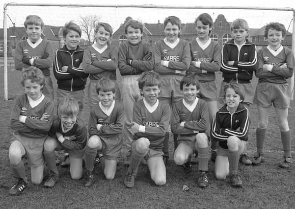 1986 Sutton School Football Team