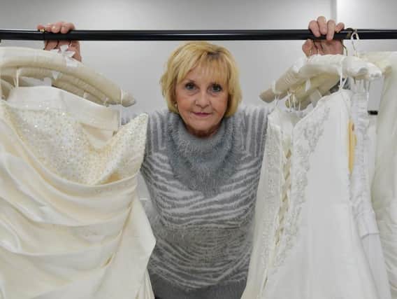 Sandra Marshall, aged 65, Jacks mum, of Chesterfield Road North, Mansfield, is selling the dresses.