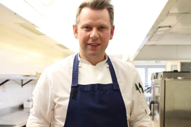 Mark Jones, 38, a chef tutor at West Nottinghamshire College.