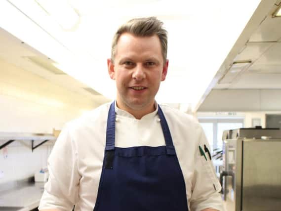Mark Jones, 38, a chef tutor at West Nottinghamshire College.