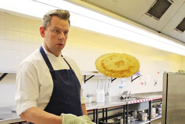 Mark Jones, 38, a chef tutor at West Nottinghamshire College.