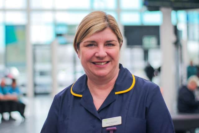 Alison Whitham, the head of midwifery at King's Mill Hospital.