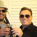 Astro, left, and Ali Campbell, from UB40.