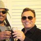Astro, left, and Ali Campbell, from UB40.