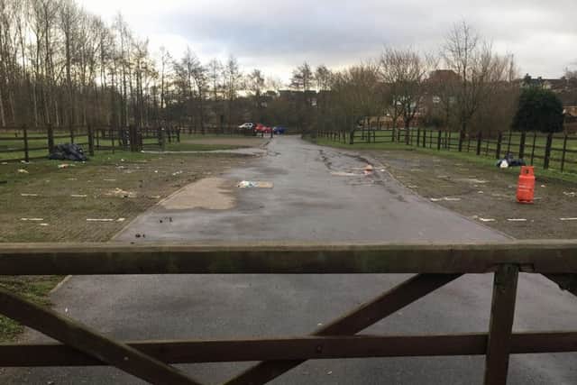 Travellers left human waste after vacating Brieley Forest Park