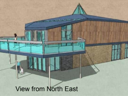 The plans for the new club.