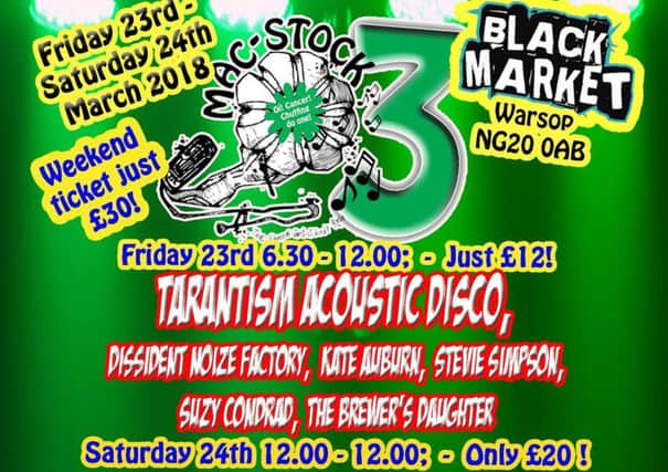 Kissmet, Saturdays headline act at this years Mac-Stock music festival in Warsop next month.