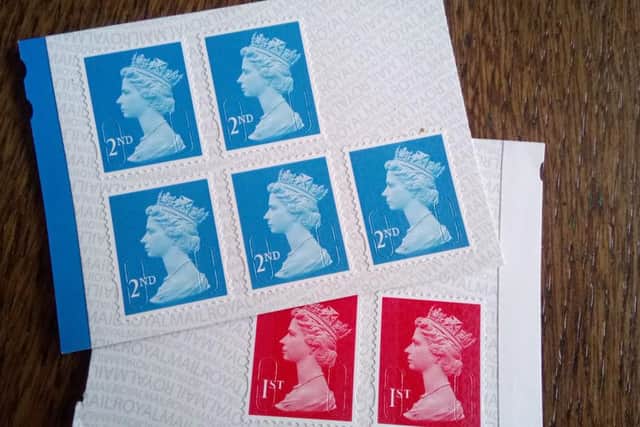 First and Second Class stamps