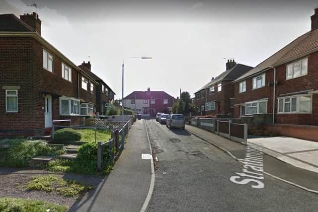 Officers were called to an address inStrathmore Close, Hucknall