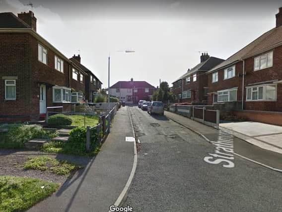 Officers were called to an address inStrathmore Close, Hucknall