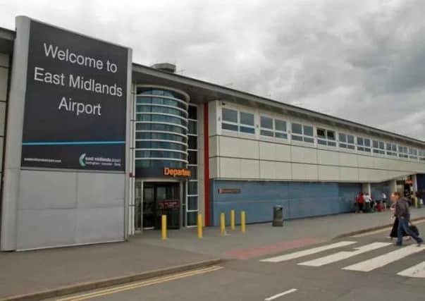 East Midlands Airport, which is committed to improving transport links.