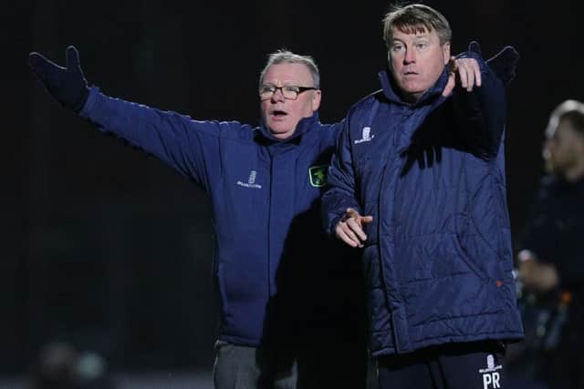 Steve Evans and Paul Raynor
