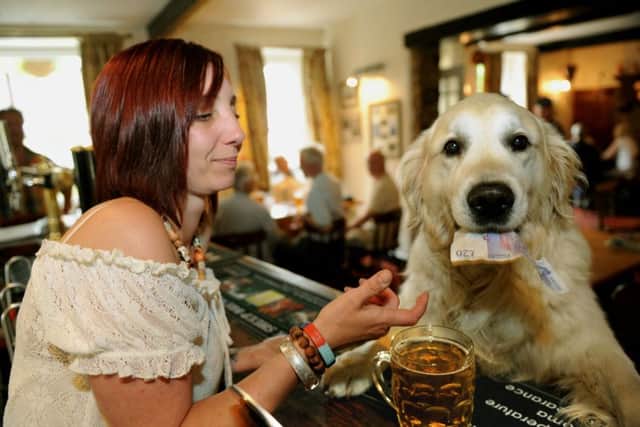 He may not buy you a pint, but your dog will be welcomed at these pubs!