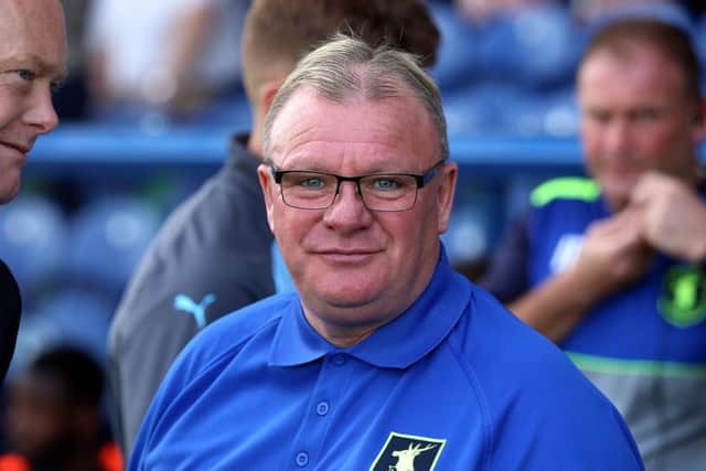 Mansfield Town Manager Steve Evans
Picture by Dan Westwell