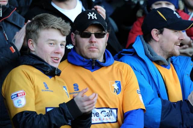 Stags v Coventry fans.