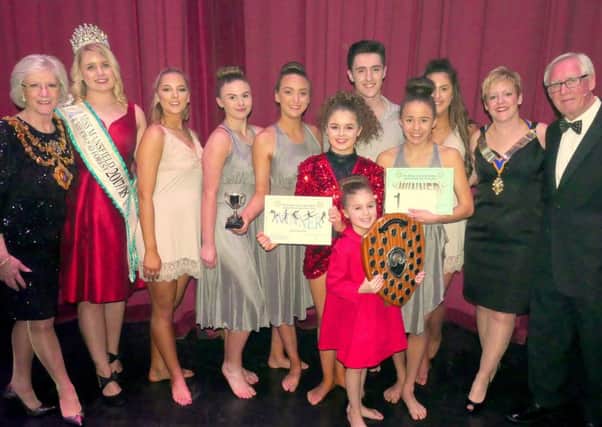 The winners of the Mansfield Junior Showtime 2018.