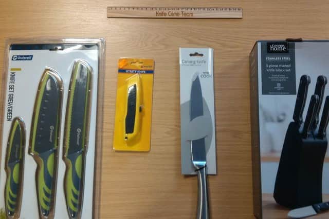 Fifteen per cent of shops failed a test purchase operation ran by Nottinghamshire Police aimed at preventing sales of knives to children.