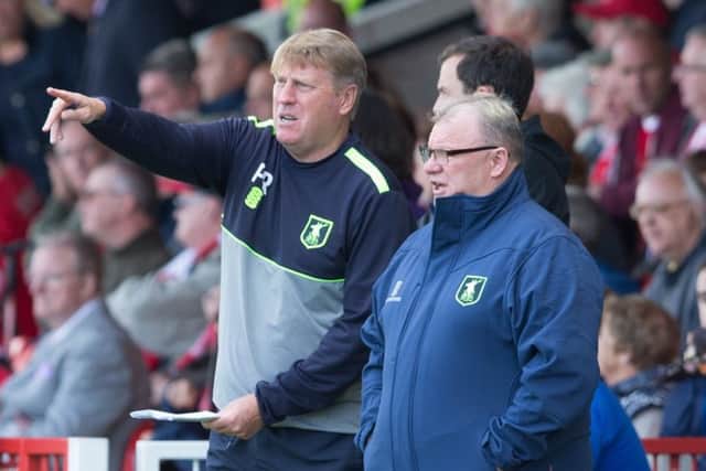 Paul Raynor and Steve Evans