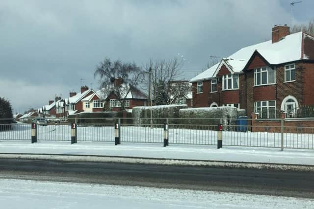 Weather warnings are in force for Mansfield over the weekend