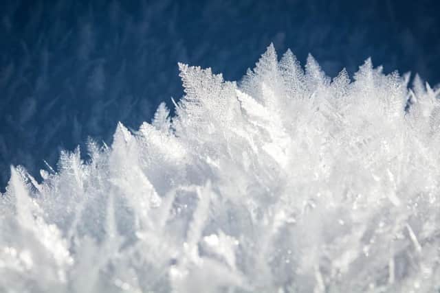 The Met Office said the ice will be caused by compacted snow and sleet.