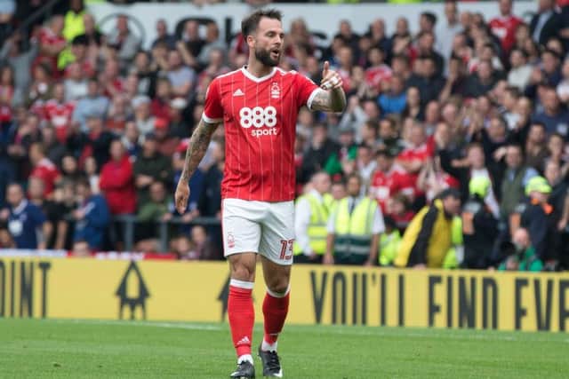 Derby County vs Nottingham Forest - Danny Fox of Nottingham Forest - Pic By James Williamson