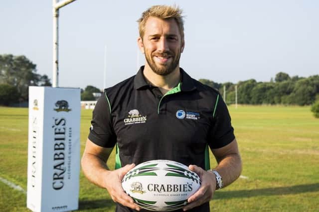 England international Chris Robshaw, who has launched a search for the countys inspirational clubs and players.