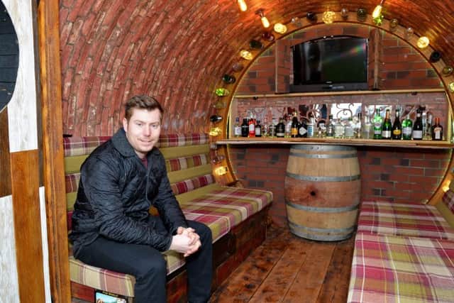 Matt Wright has started a business making bespoke hobbit homes